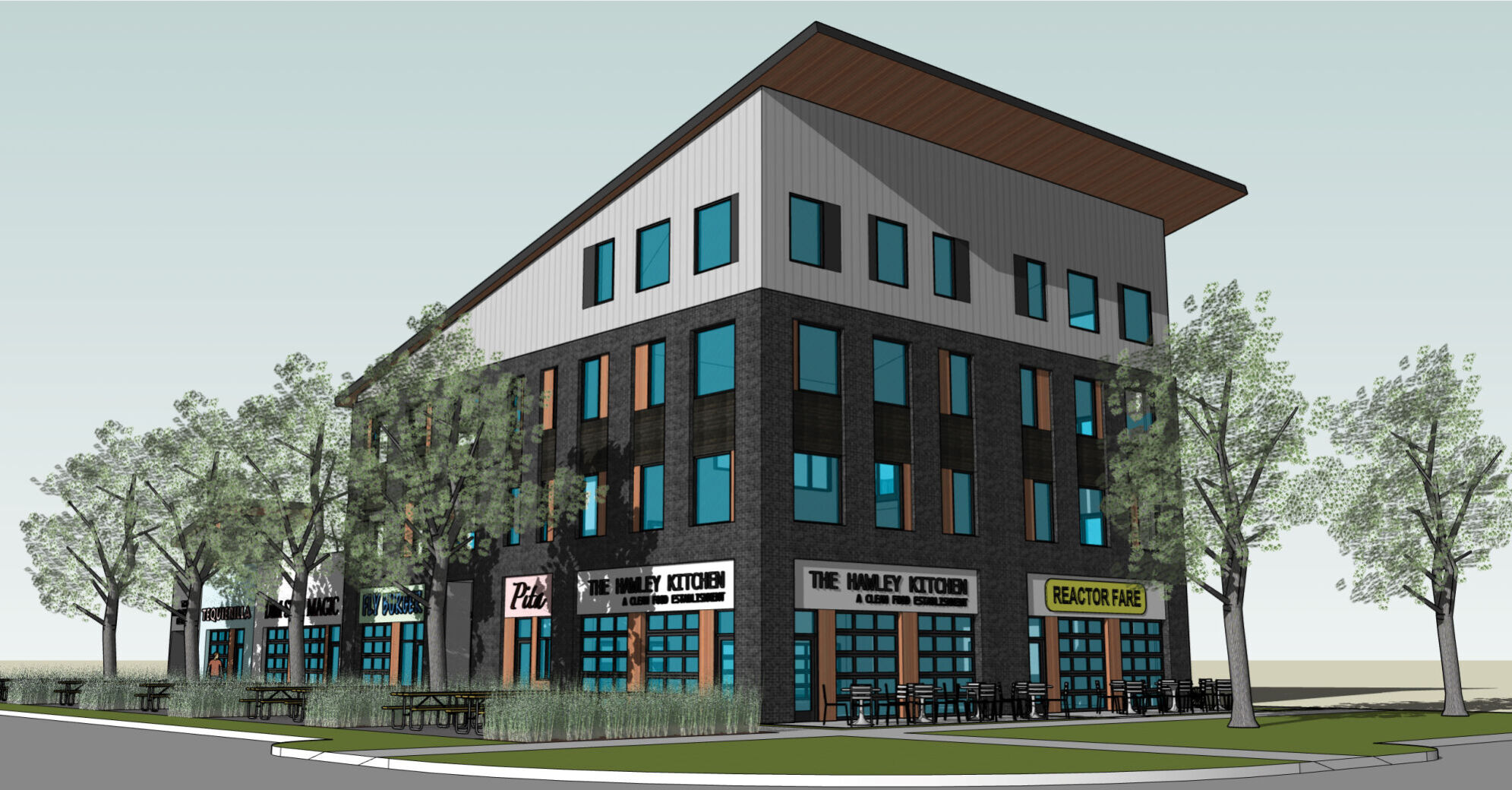 Mixed-use building